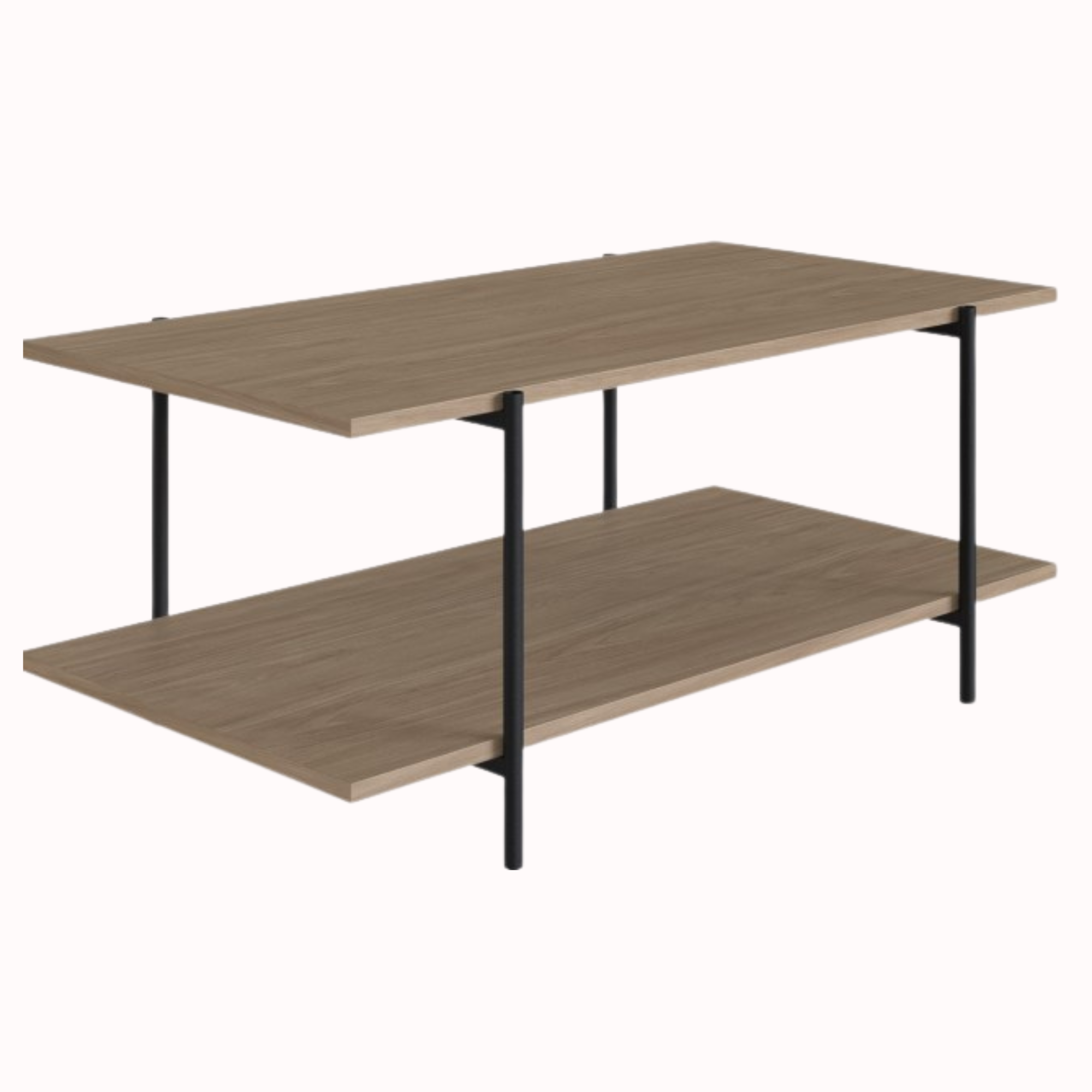 MESA CENTRO FINLANDIA CON ESTANTE