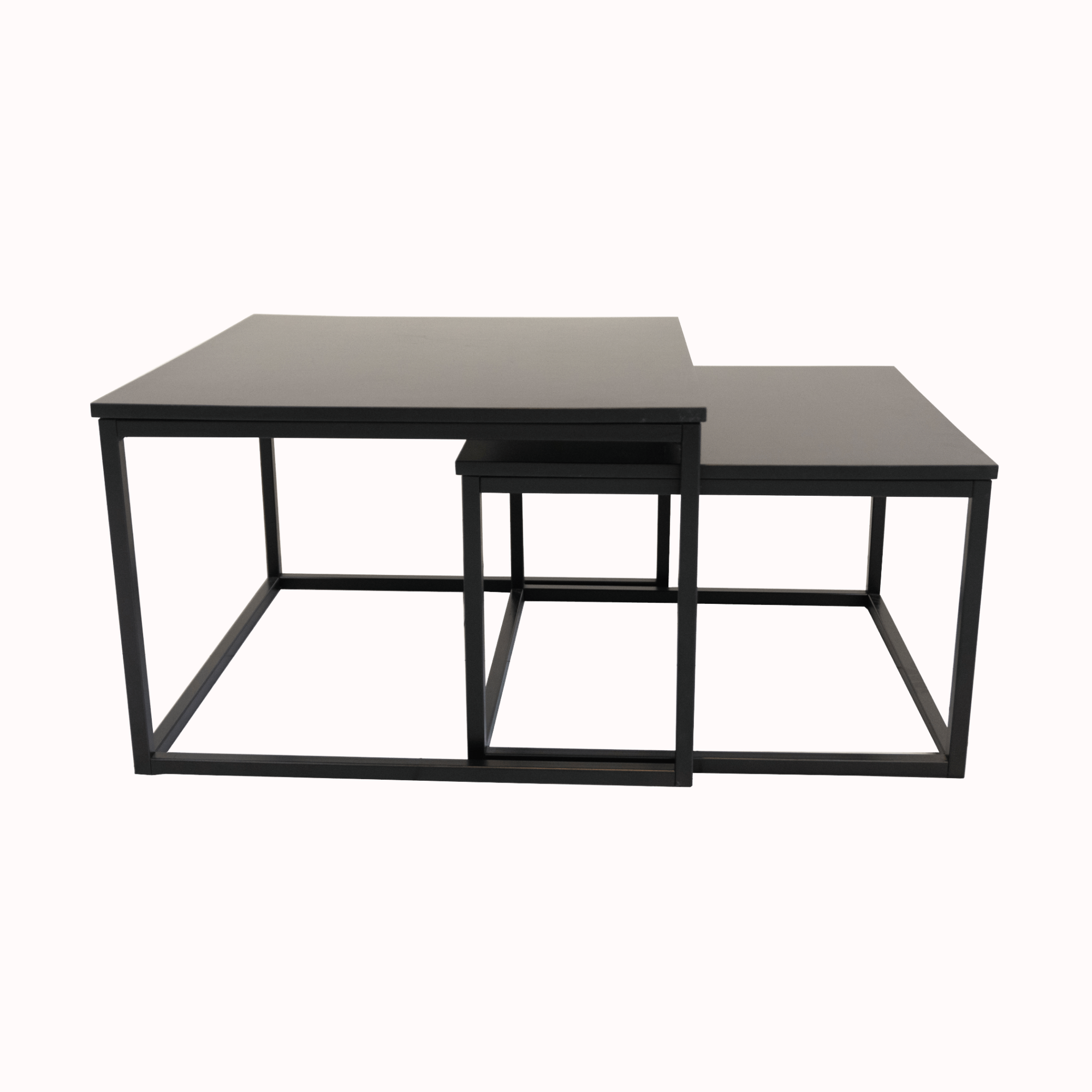 SET MESAS DE CENTRO BLACK