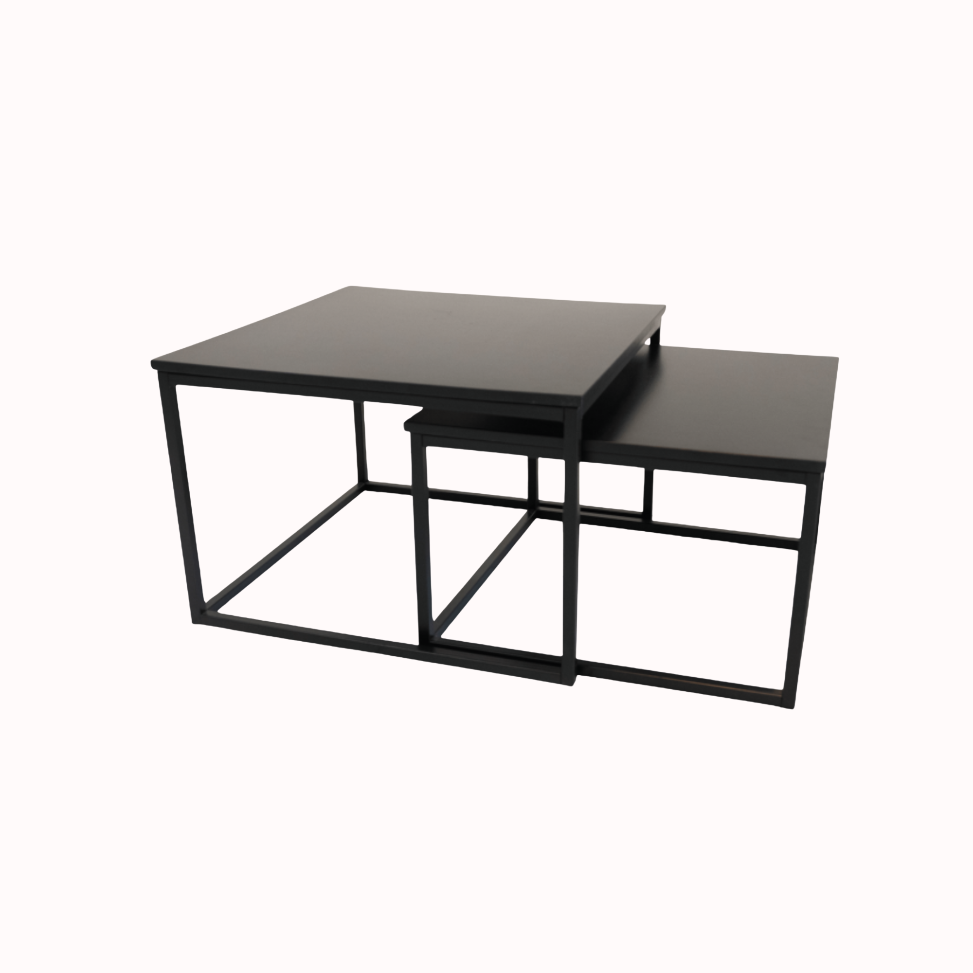 SET MESAS DE CENTRO BLACK