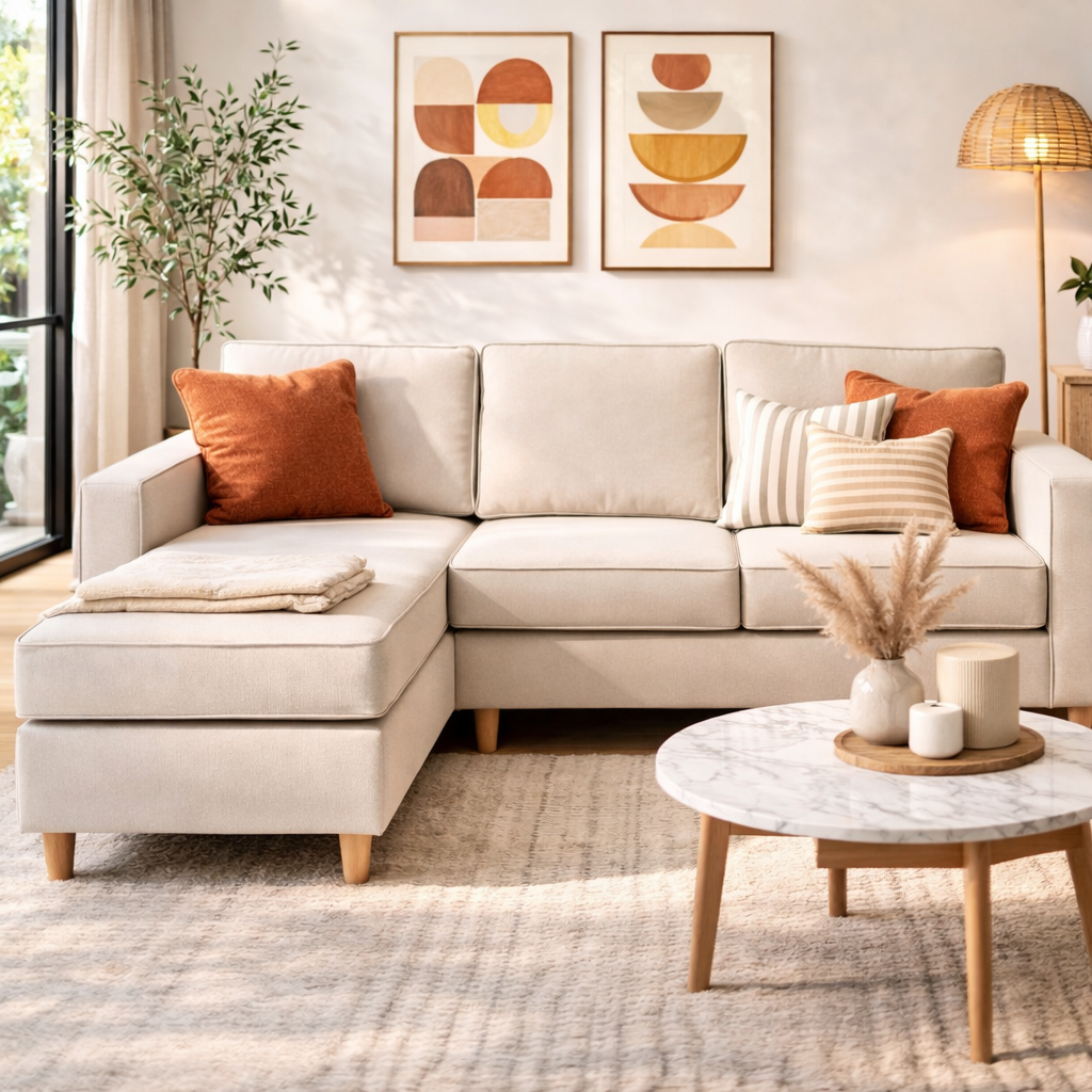 SOFÁ CON CHAISE ROMA