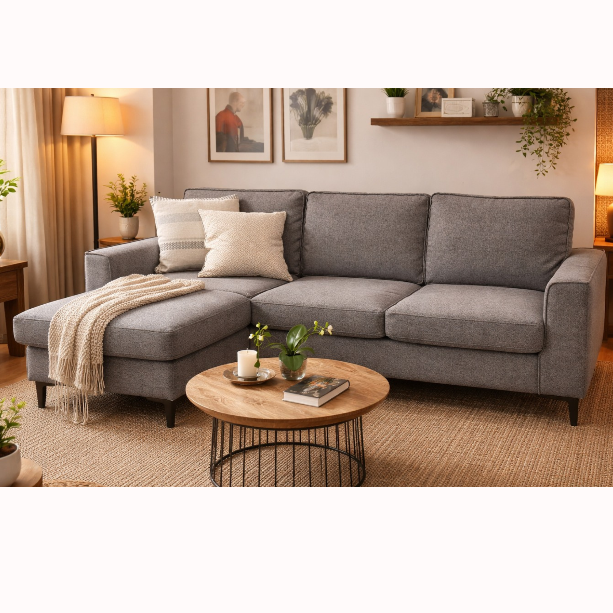 SOFÁ CON CHAISE ATENAS